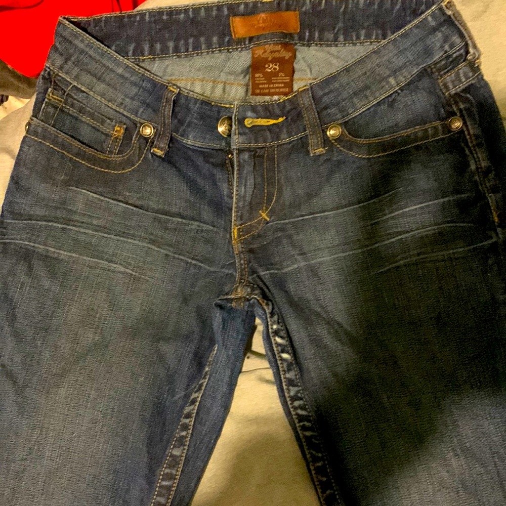 Ymi rag doll size 28 royalty jeans worn a few times like new